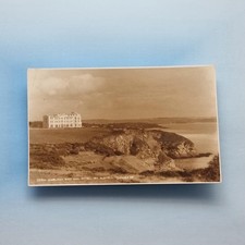 St Austell Postcard C1920 Real Photo Cornwall Carlyon Bay & Hotel Sepia JUDGES