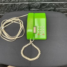 Vintage Lime Green Viscount Telephone - 1980's. Fully Working 