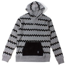 Trainer Spotter Grey 'Charlie Stripe Over Hood' Hoodie