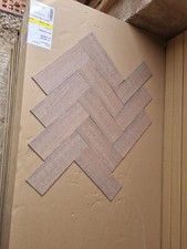 3.67m2 Lewis Abbott Holland Park English Oak Parquet LVT Flooring