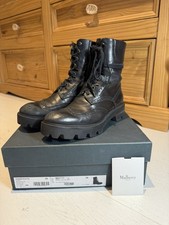 Mulberry Black Leather High