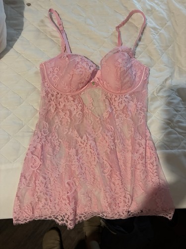 Boux avenue pink lace slip - boux,
