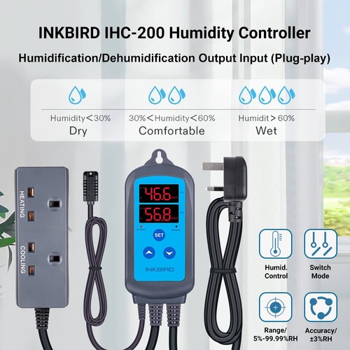Inkbird humidity controller - humidity,