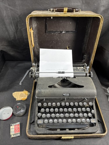 Vintage ww2 1943 royal - vintage,