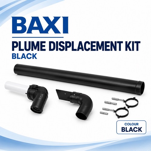 Baxi black plume - plume, displacement