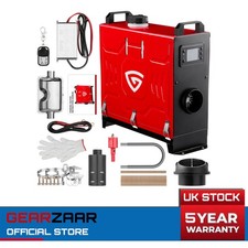 8KW Diesel Air Heater Thermostat UK Caravan Garage Bluetooth w/ LCD Motorhome