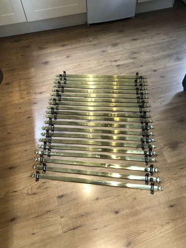 Victorian brass stair rods - victorian,