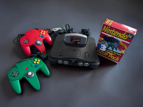 Nintendo black console - black,