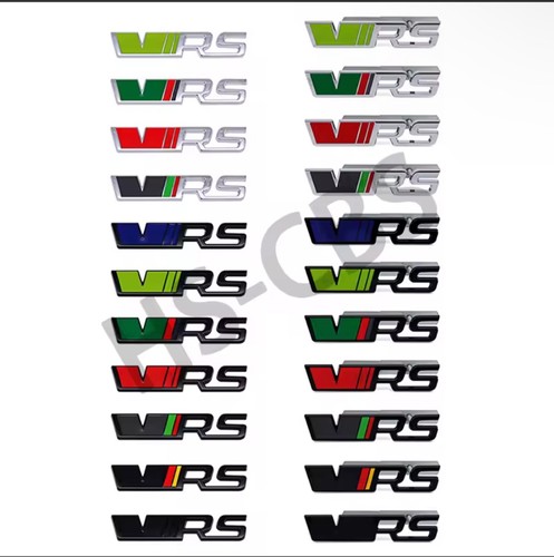Metal vrs badge car - vrs, front