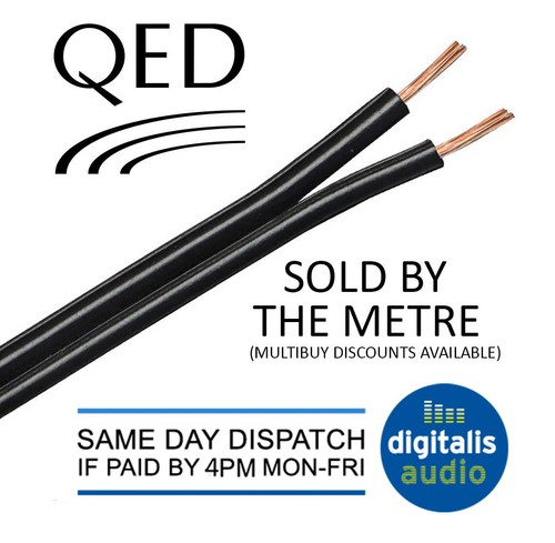 Black qed 42 strand - 1m, of