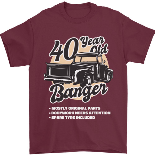 Year old banger birthday - old,