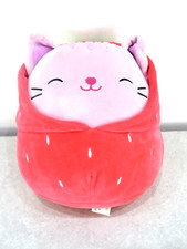 Squishmallows Laura The Cat In Strawberry Suit 8 Inch