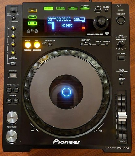 Pioneer cdj 850 multi media - pioneer,