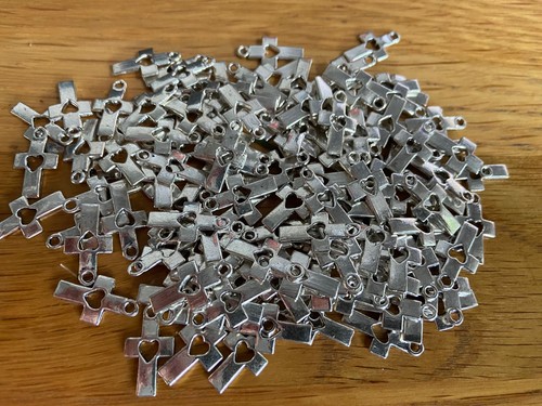 132 silver cross pendant - 132,