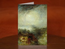 The Evening of the Deluge by Joseph Mallord William Turner - A5 Art Print Card