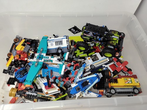 Lego 8kg various vehicle - lego, 2.8kg