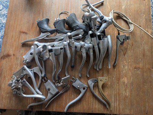 Vintage bicycle brake - bicycle, levers
