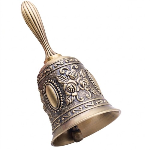 Vintage hand bell call - vintage,