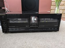 Technics RS-X980 Stereo Double Cassette Deck 360 Series Hi Fi Separate Control