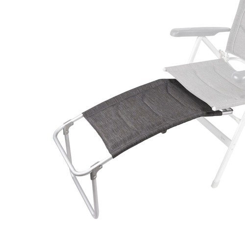 Lightweight alloy footrest - alloy, for