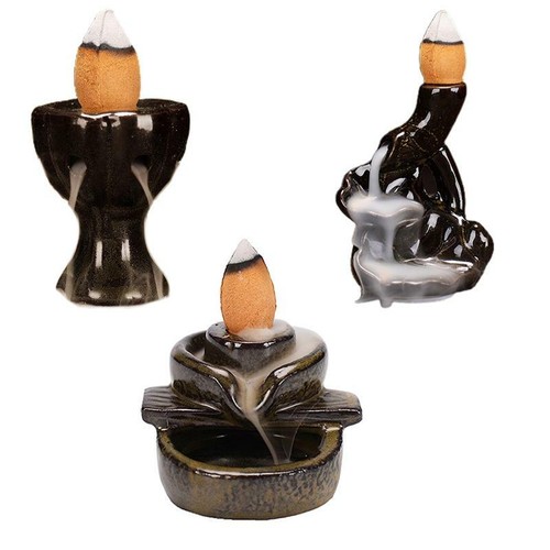 Waterfall incense burner - waterfall,