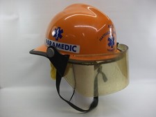 Orange Paramedic Helmet w/