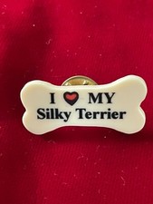 I Heart My Silky Terrier White