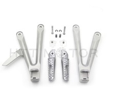 Silver Rear Passenger Footrest