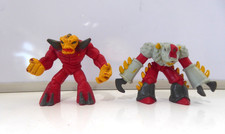 Gormiti Volcano Magma Lava People Figures - The Screaming Guardian & Mastodontic