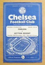 CHELSEA v LEYTON ORIENT