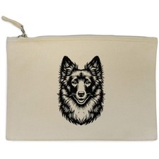 'Mudi' Canvas Clutch Bag / Accessory Case (CL00039680)