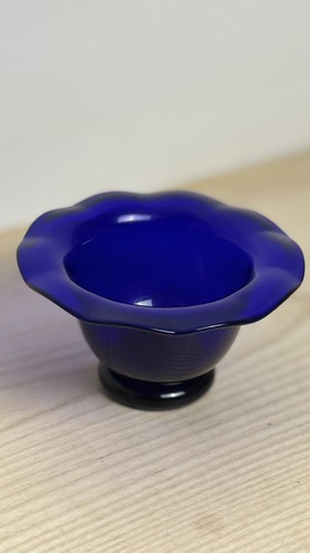 Vintage hand blown - vintage, blue