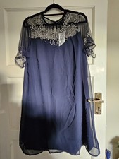 Lipsy Navy mini dress with