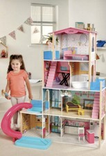 Kids 4ft Wooden Doll Mansion 4