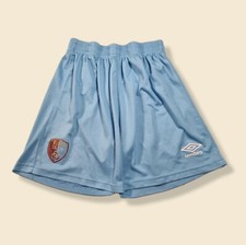 Umbro Rieti Calcio Blue Football Workout Gym Shorts Size Womens Medium