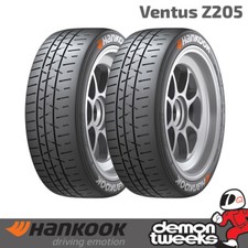 2 x 160/530 R13 (Medium) Hankook Ventus Z205 Tarmac Rally Tyre - 16053013 (New)