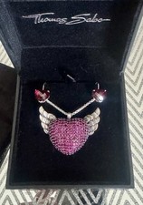 Thomas Sabo Large Red Pave