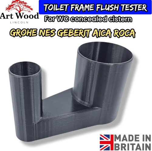 Toilet frame flush - , wc