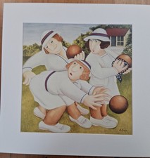 Beryl Cook mounted print -