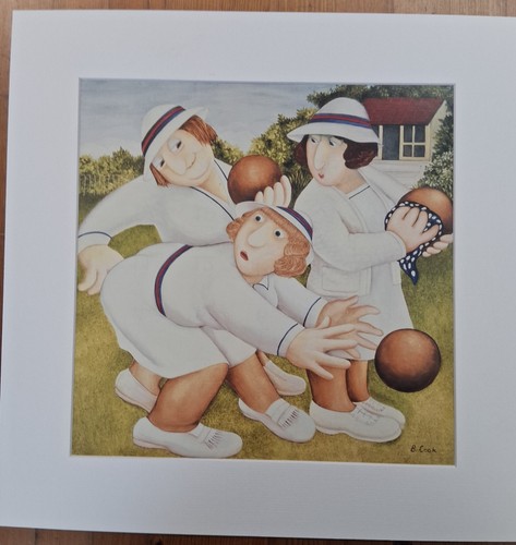 Beryl cook mounted - print,