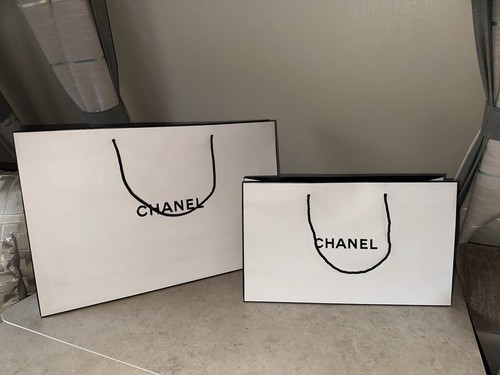 White large authentic chanel - white,