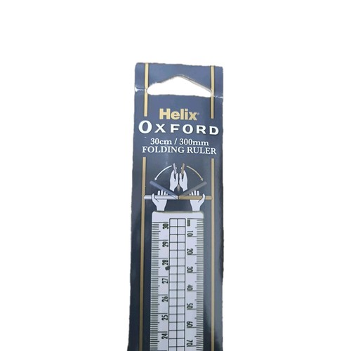 Helix oxford folding - folding, ruler