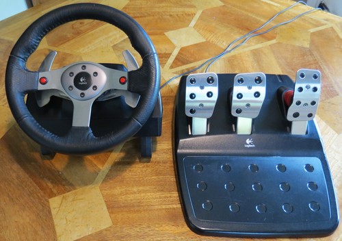 Logitech g25 racing steering - logitech,