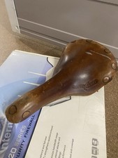 Brooks Swift  Standard Steel Chrome Leather Saddle  Brown
