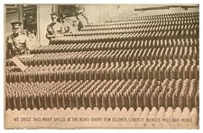 Antique WW1 military printed