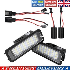 FOR VW Golf GTI R R32 Mk5 Mk6 Mk7 Passat Canbus LED Licence Number Plate Lights