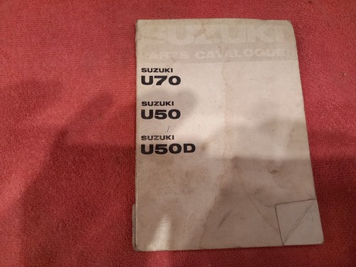 Suzuki u70 u50 factory parts - suzuki,