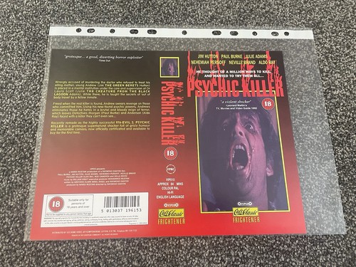 Psychic killer vhs sample - killer,