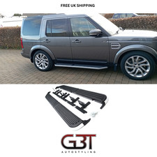 SIDE STEPS RUNNING BOARDS FOR LAND ROVER DISCOVERY 3 AND 4 2004-16 OE STYLE NEW