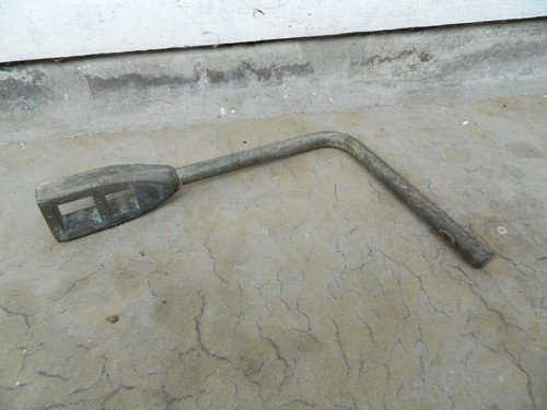 Vintage canal lock gate key - lock,